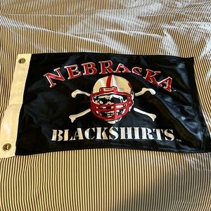Nebraska blackshirts flag